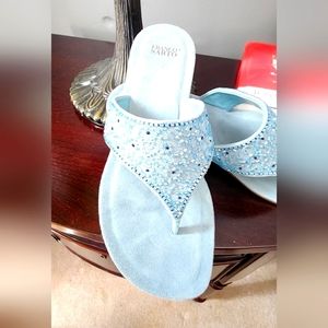 France Sarto blue sandals